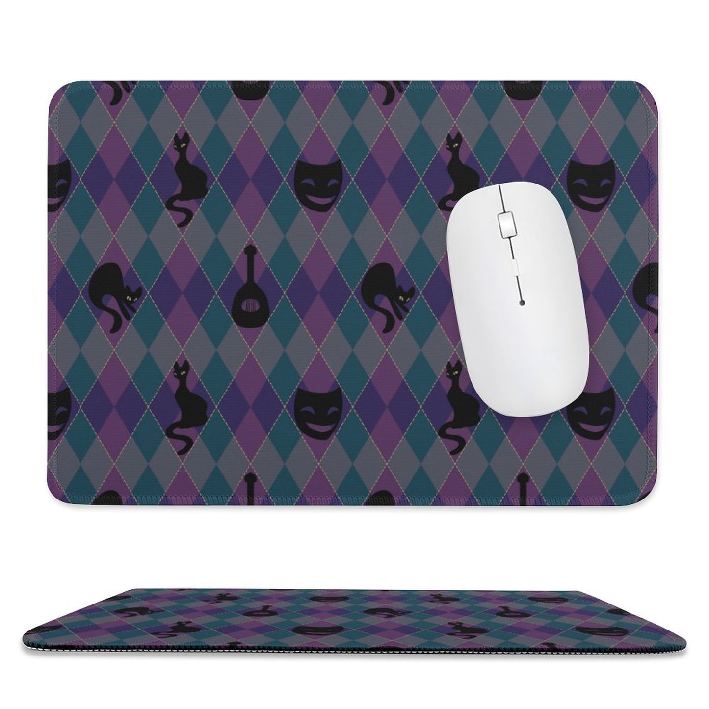 Catty Troubadour Custom Over-locking Mouse Pad