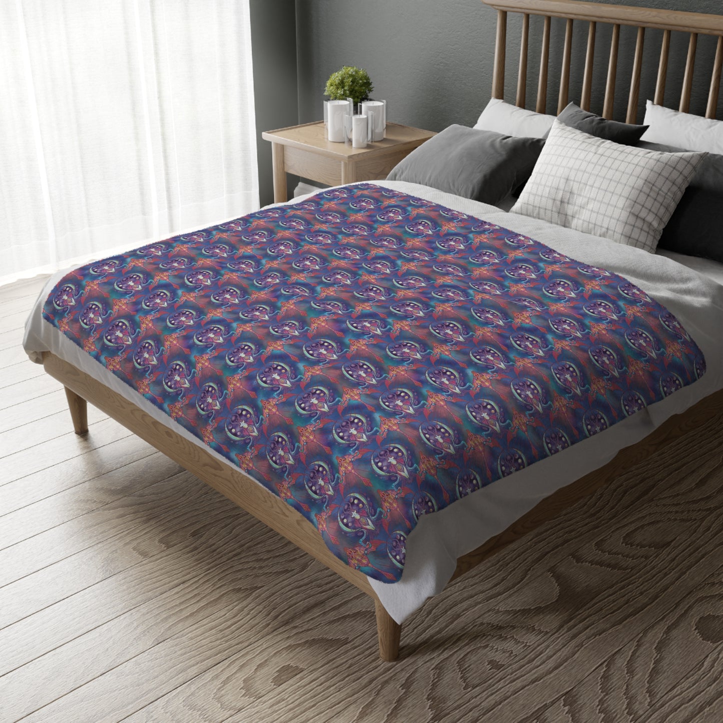 Boss Dragons Velveteen Microfiber Blanket