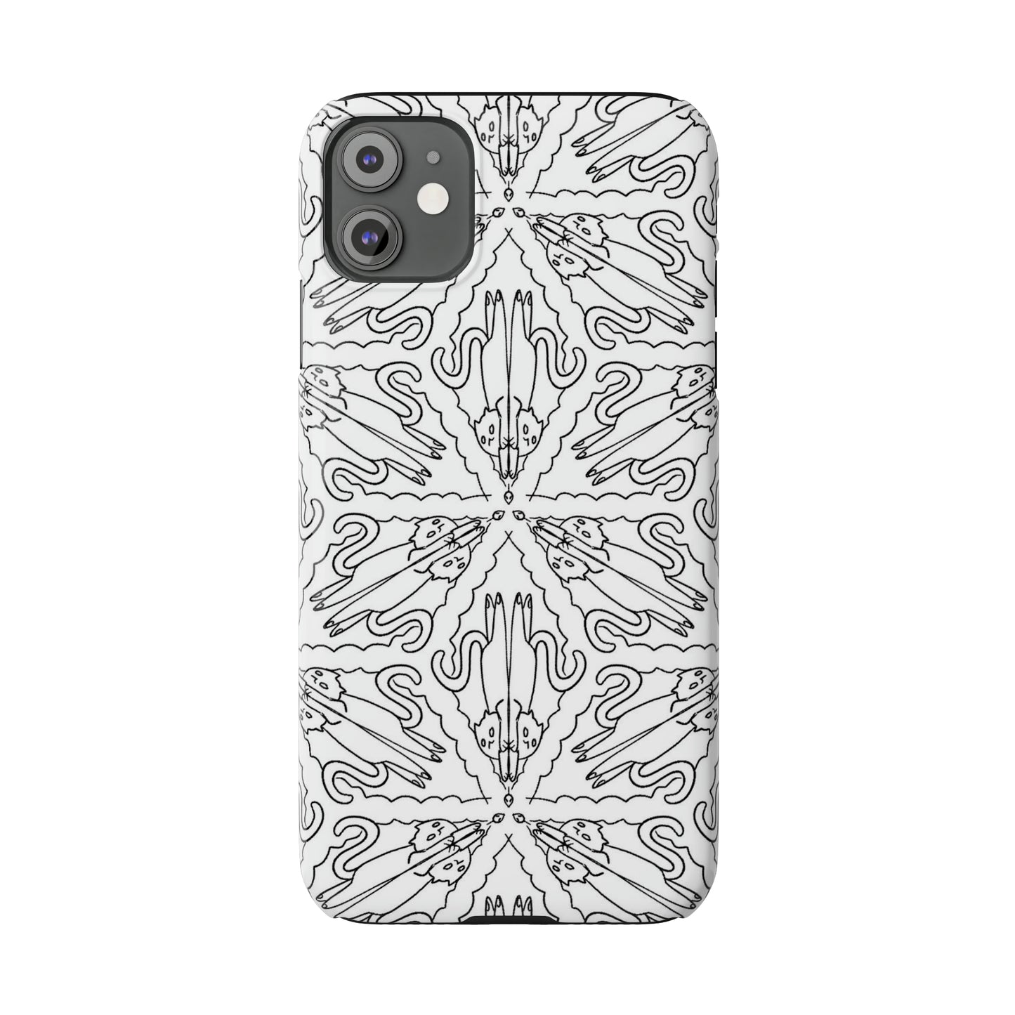 Catch the Cat Slim Phone Cases