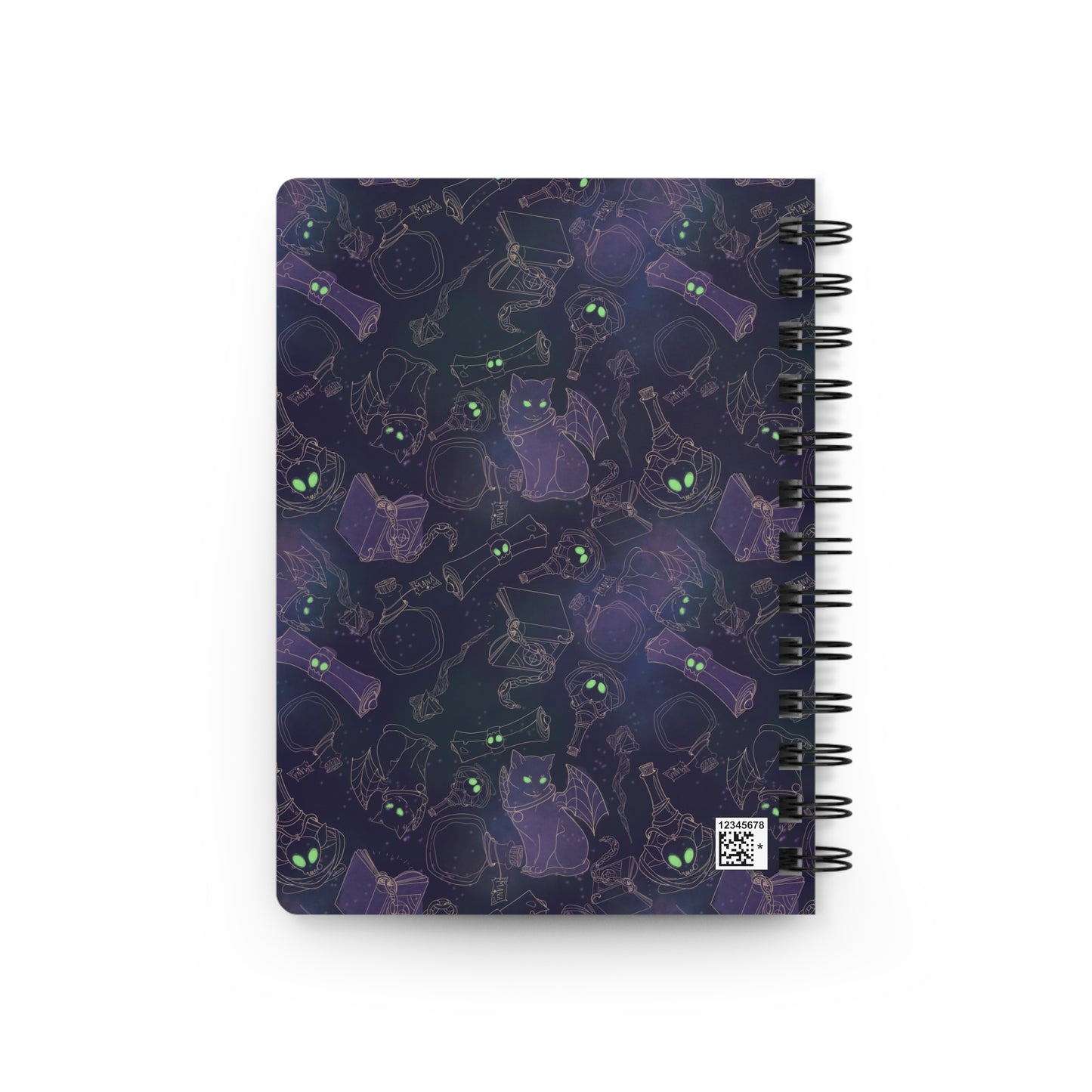 Warlock Spiral Bound Lined Notebook