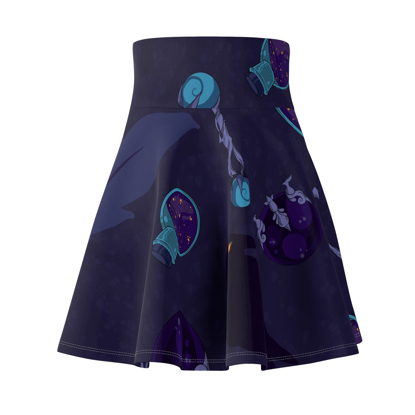Sorcerer A-Line Stretchy Skater Skirt