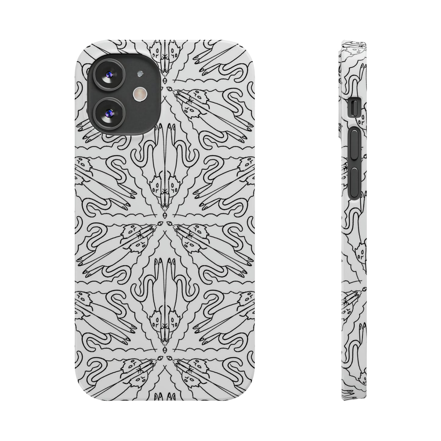 Catch the Cat Slim Phone Cases
