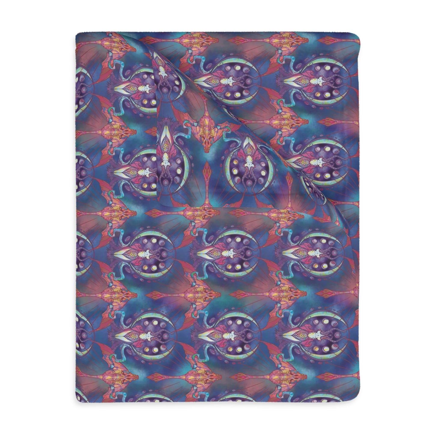 Boss Dragons Velveteen Microfiber Blanket
