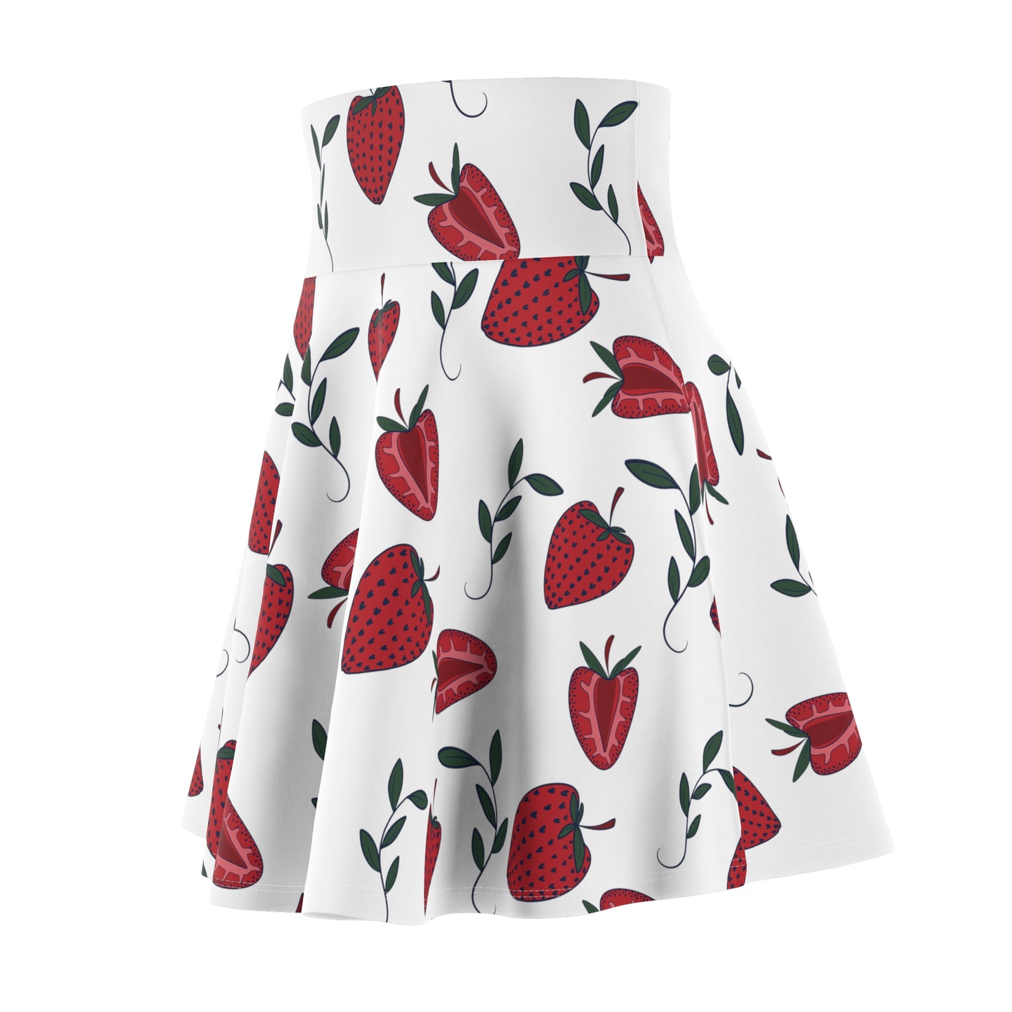 Strawberry Women's Skater Skirt