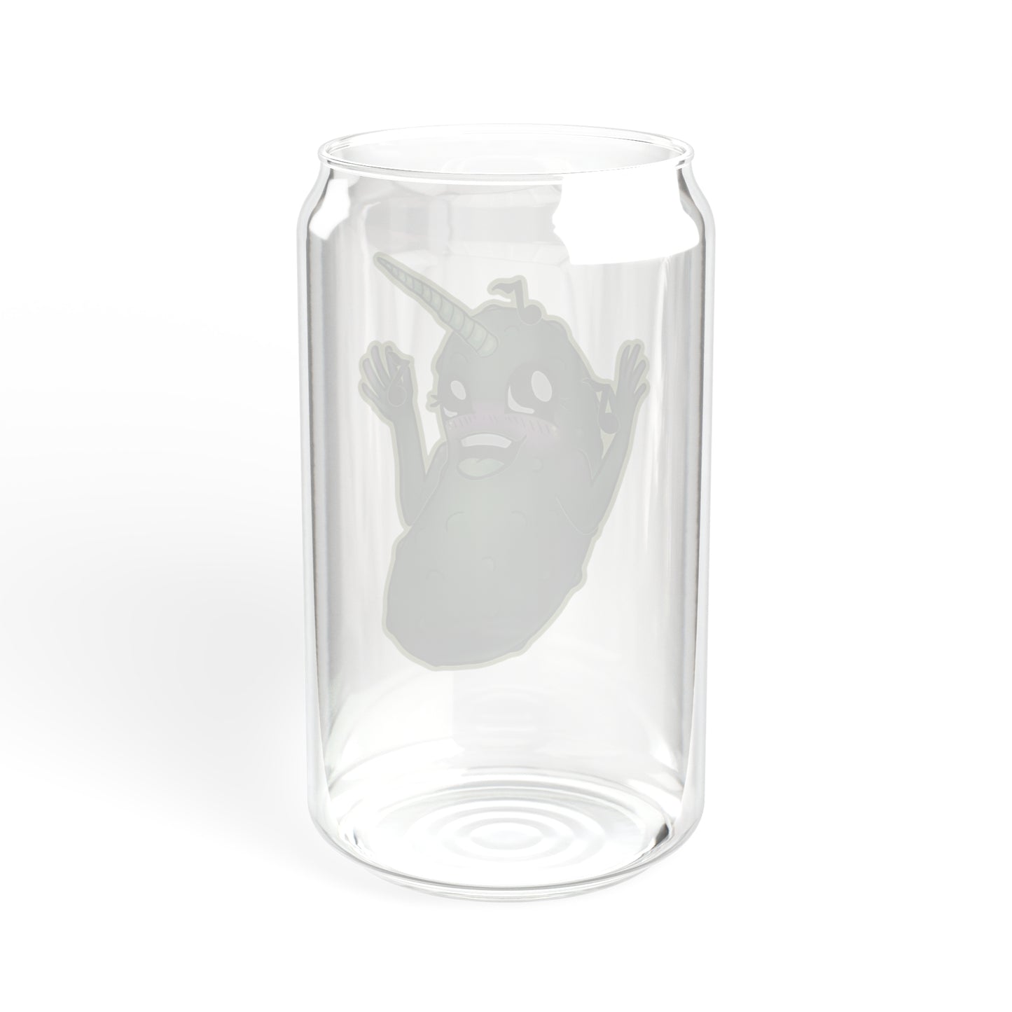 Picklecorn Sipper Glass, 16oz