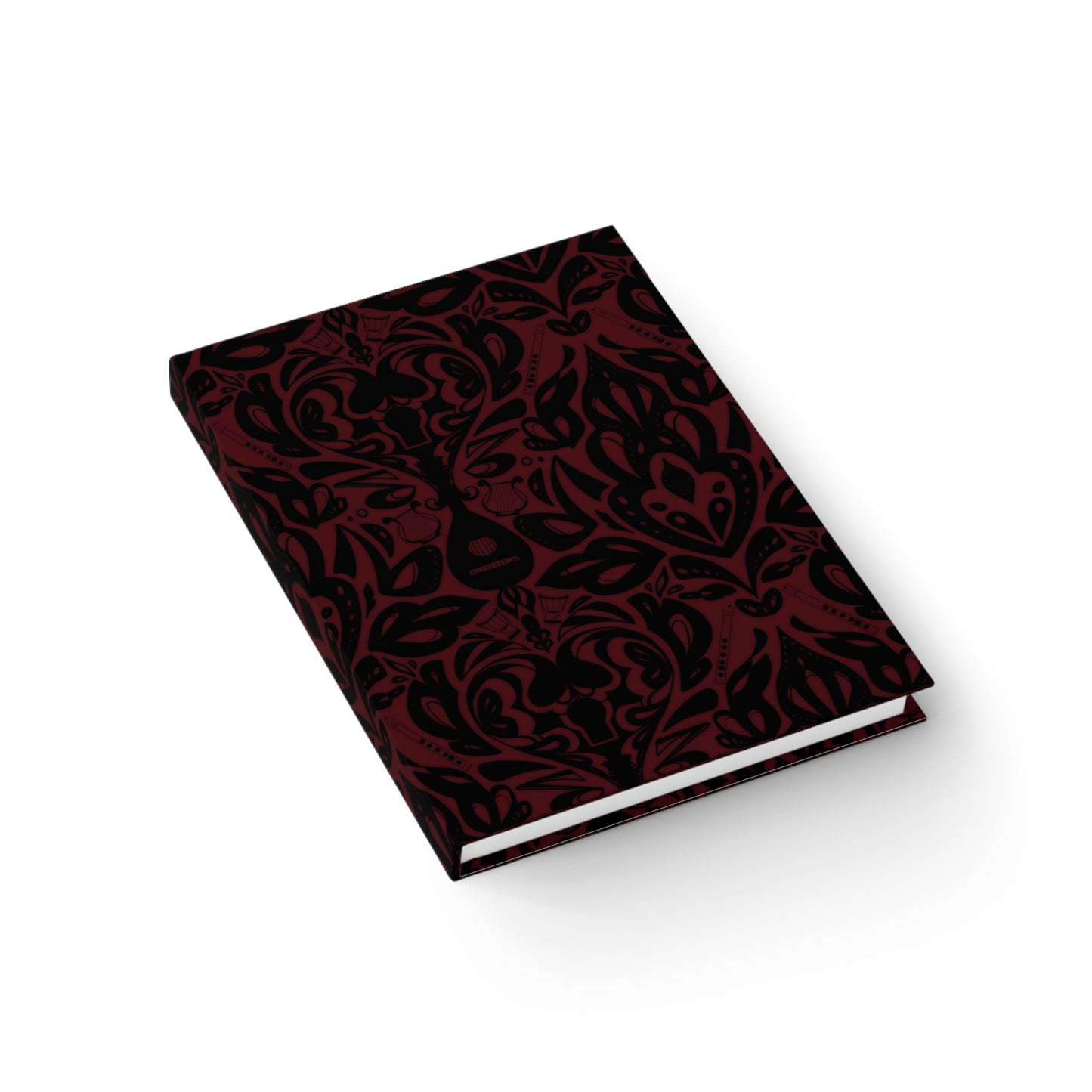 Dark Red Bard Sketch Book