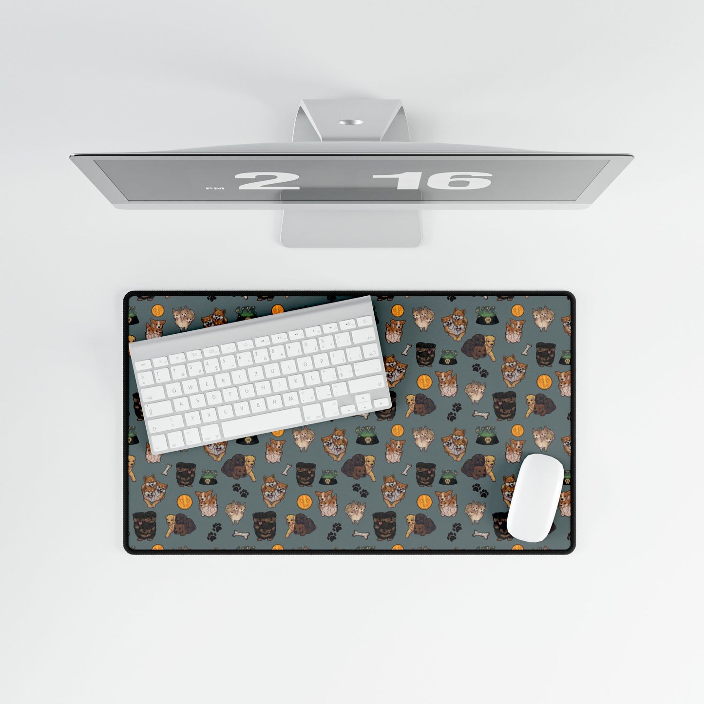 Cerby in Training Desk Mat