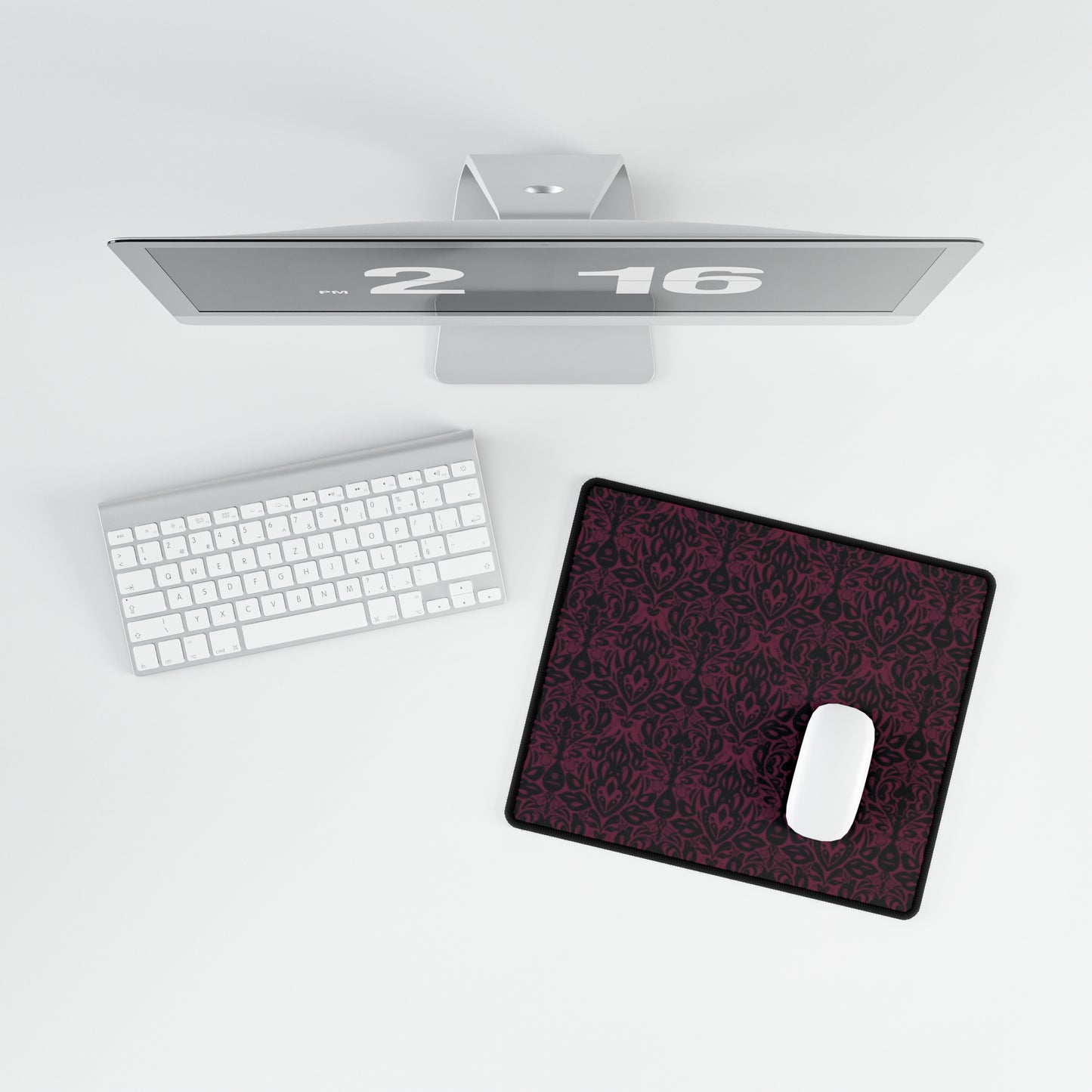 Pink Bard Desk Mat