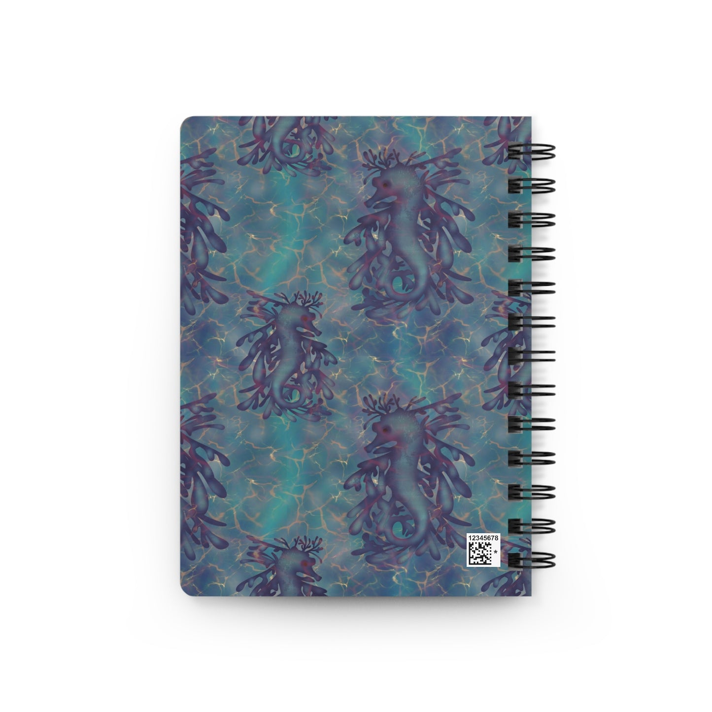 Leafy Sea Dragon Spiral Bound Lined Notebook