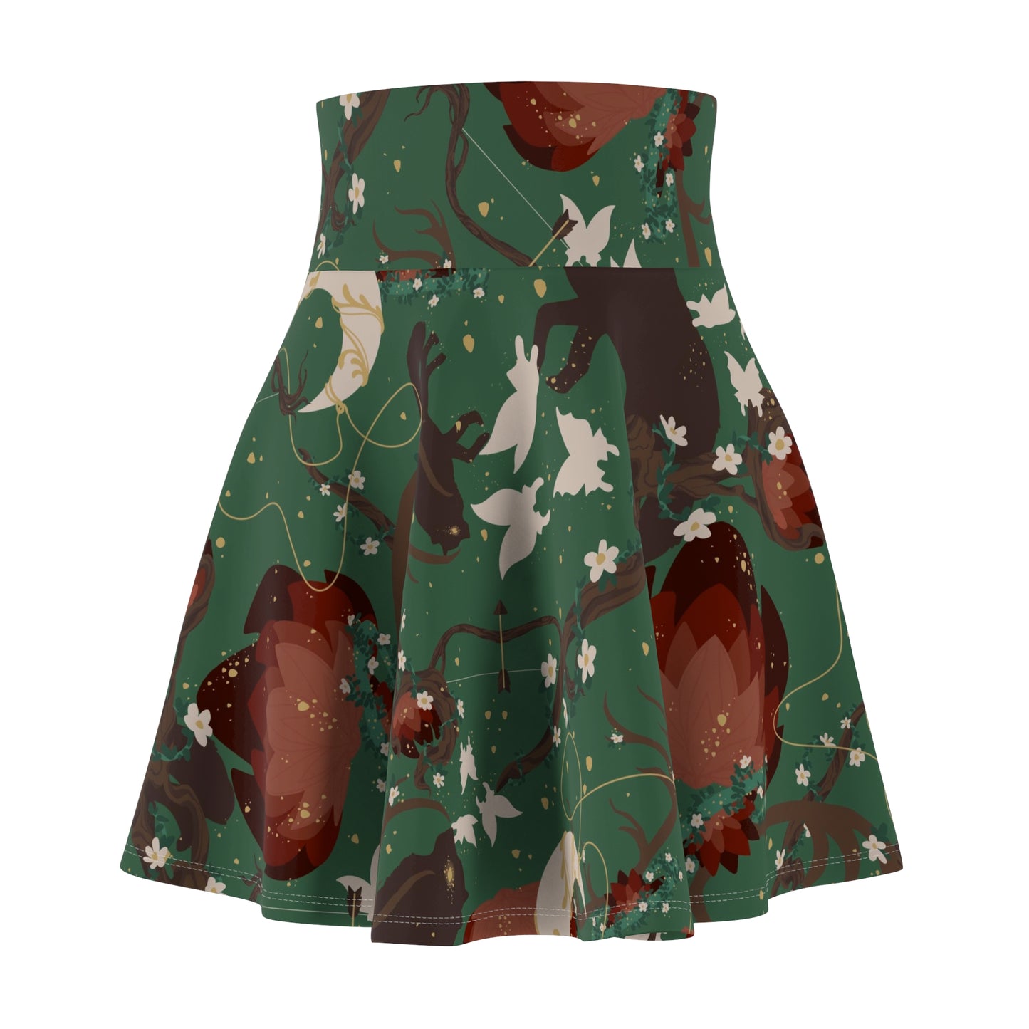 Druid A-Line Stretchy Skater Skirt
