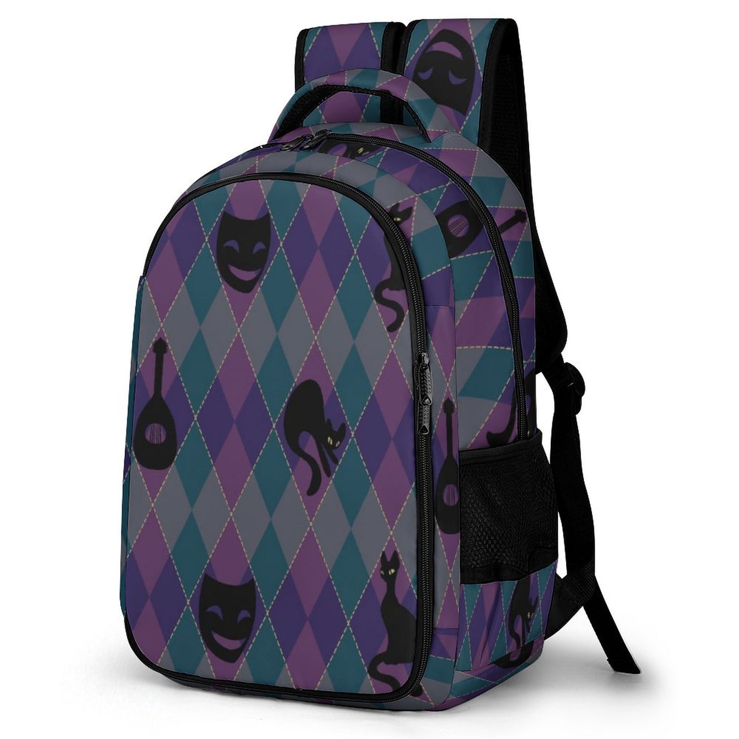 Catty Troubadour Multi-Pocket Backpack