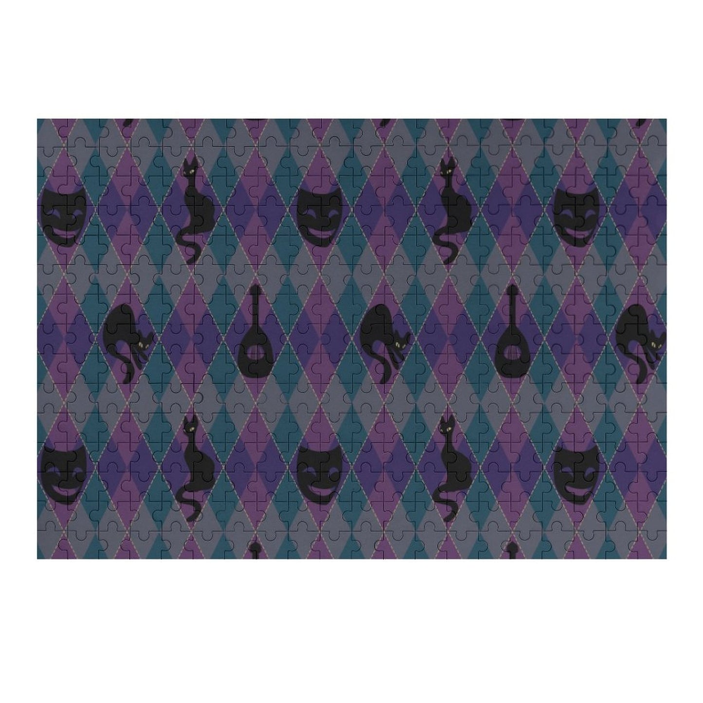 Catty Troubadour Wooden Picture Puzzle