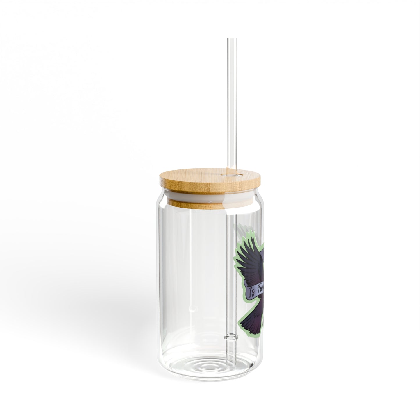 Destructive Sipper Glass, 16oz