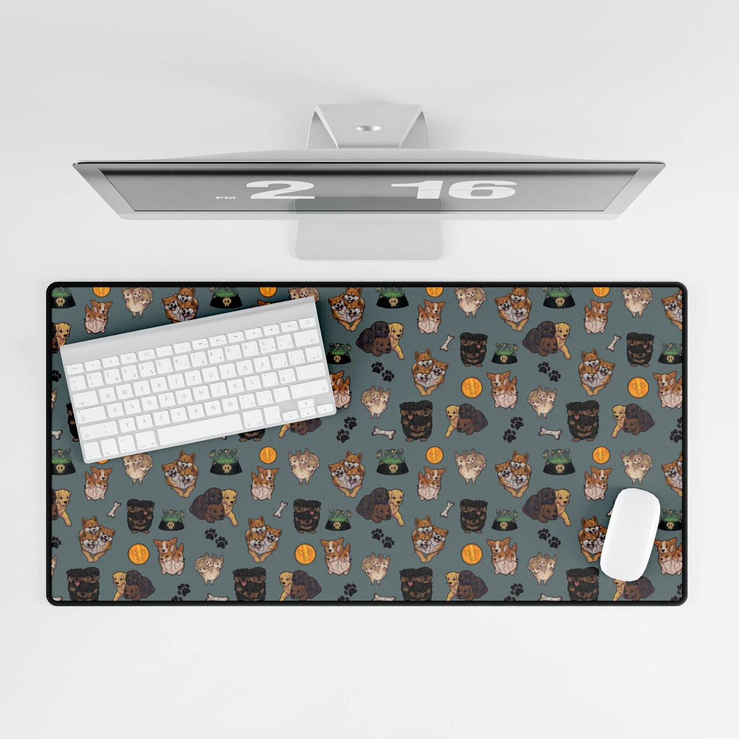 Cerby in Training Desk Mat