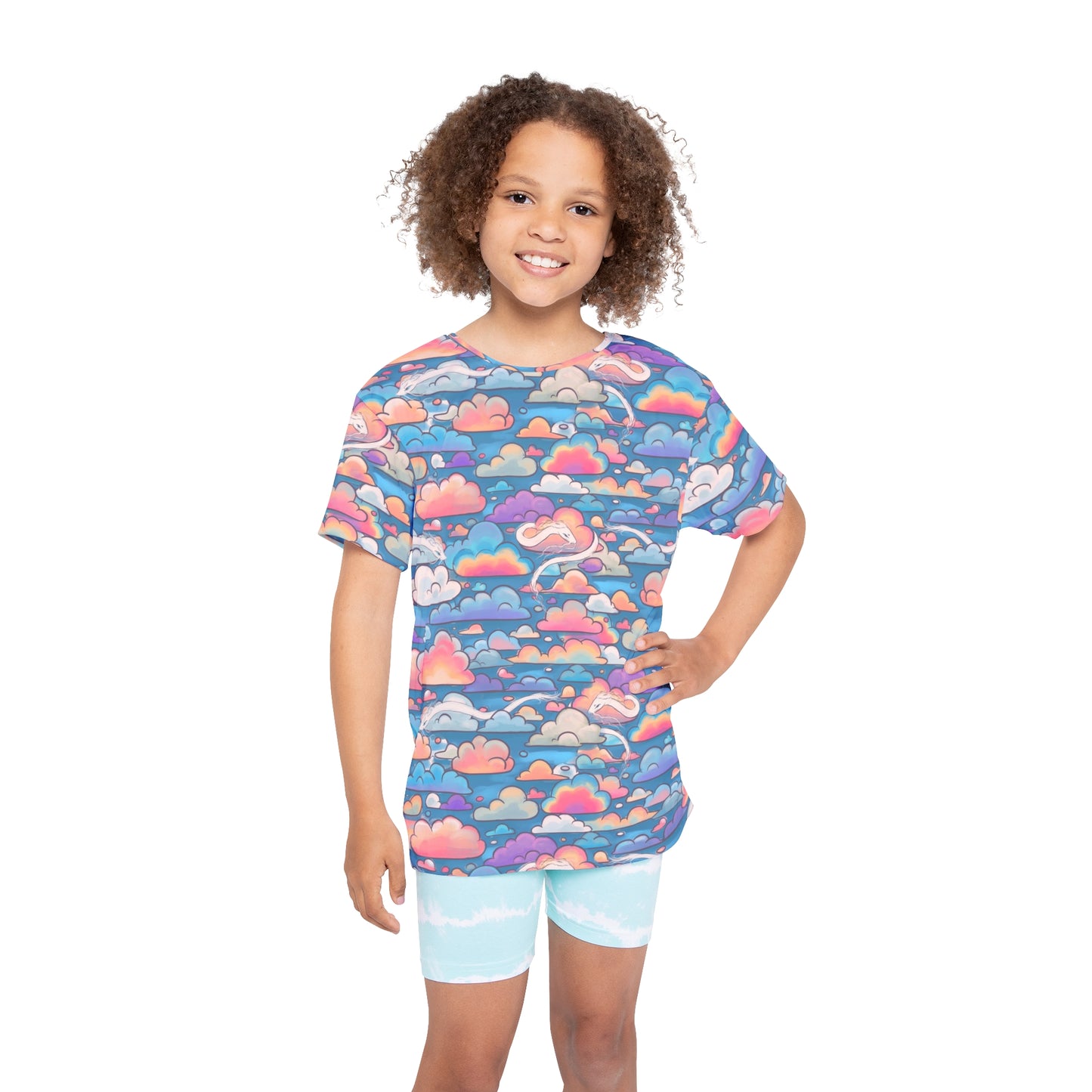 Noodle Cloud Dragons Kids Sports Jersey
