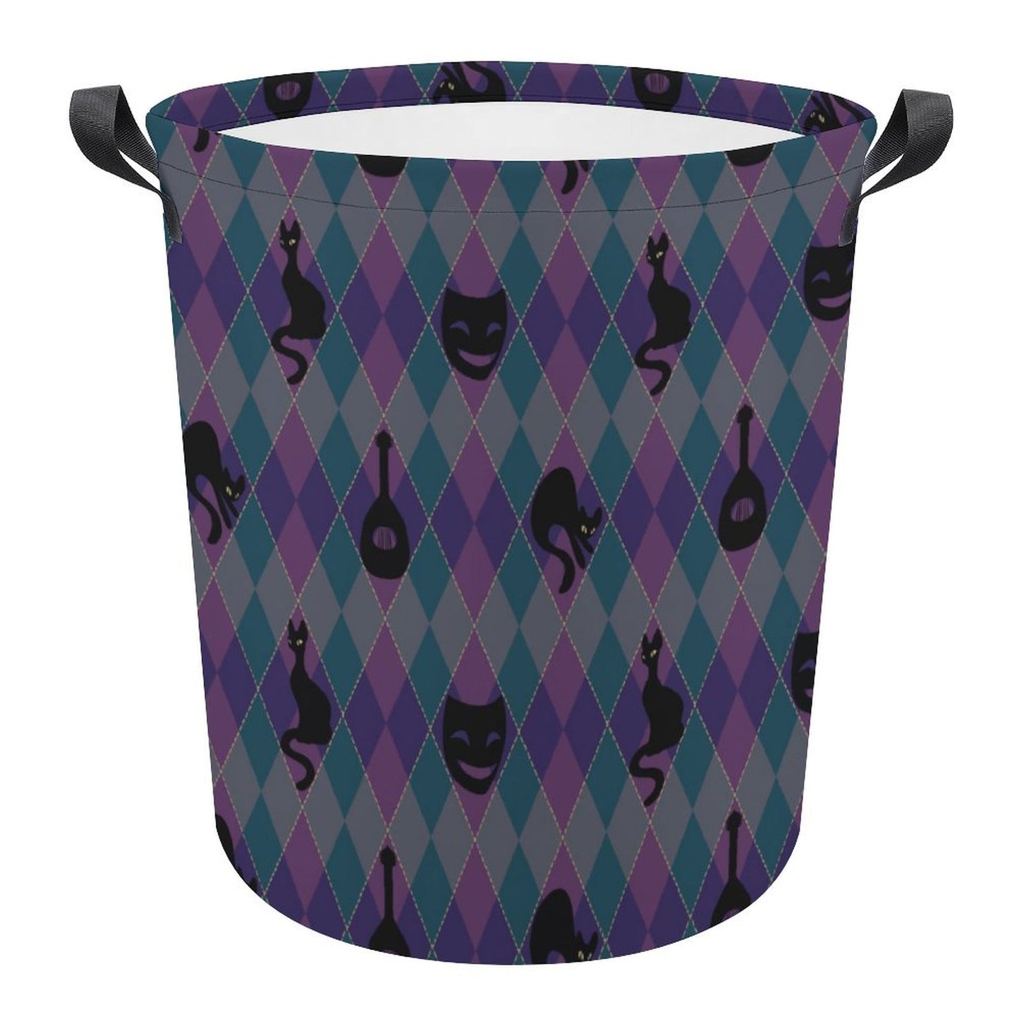 Catty Troubadour Collapsible Laundry Basket