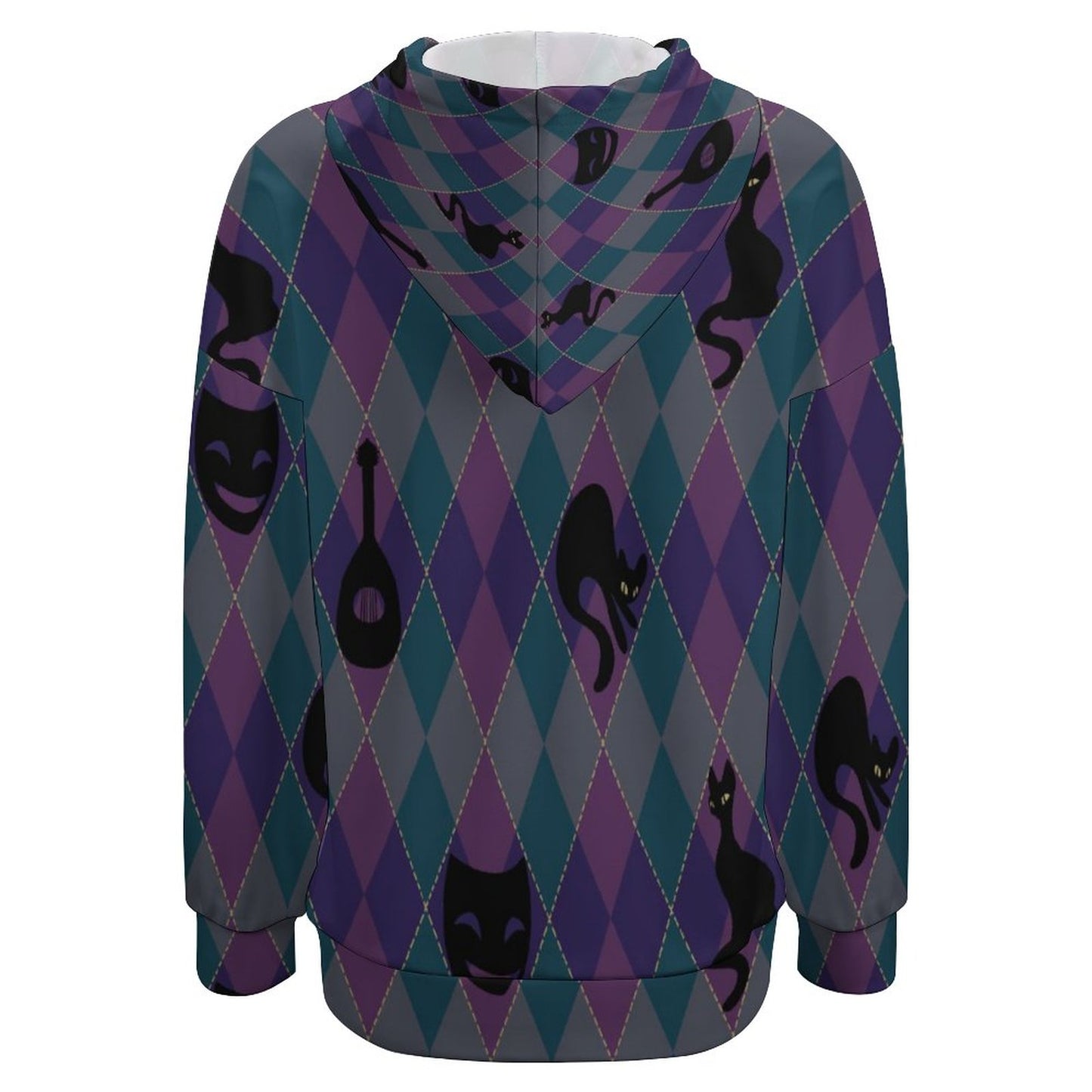 Catty Troubadour 230gsm Drop shoulder Hoodie NH (All-Over Printing)
