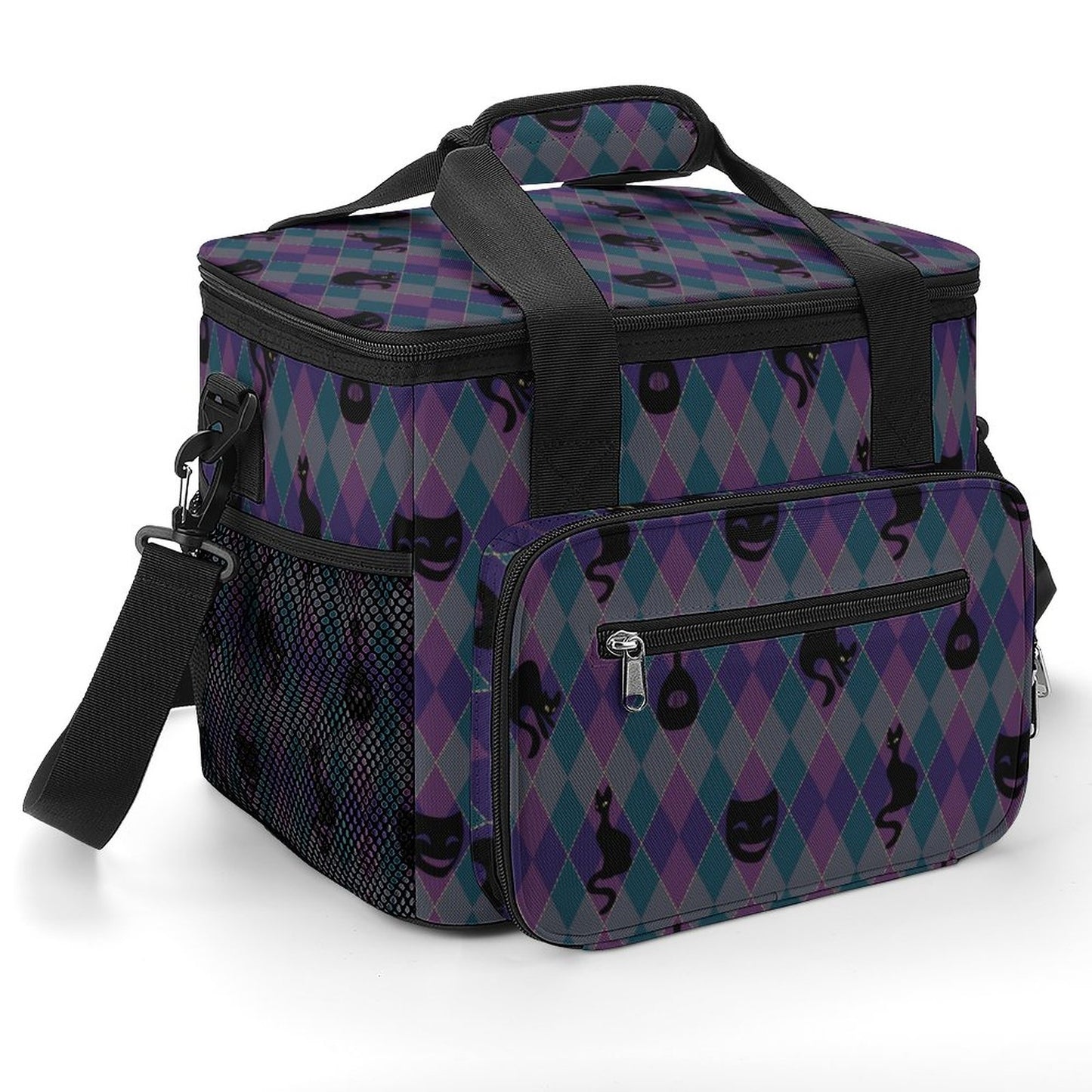 Catty Troubadour Collapsible Insulated Cooler Bag with Shoulder Strap