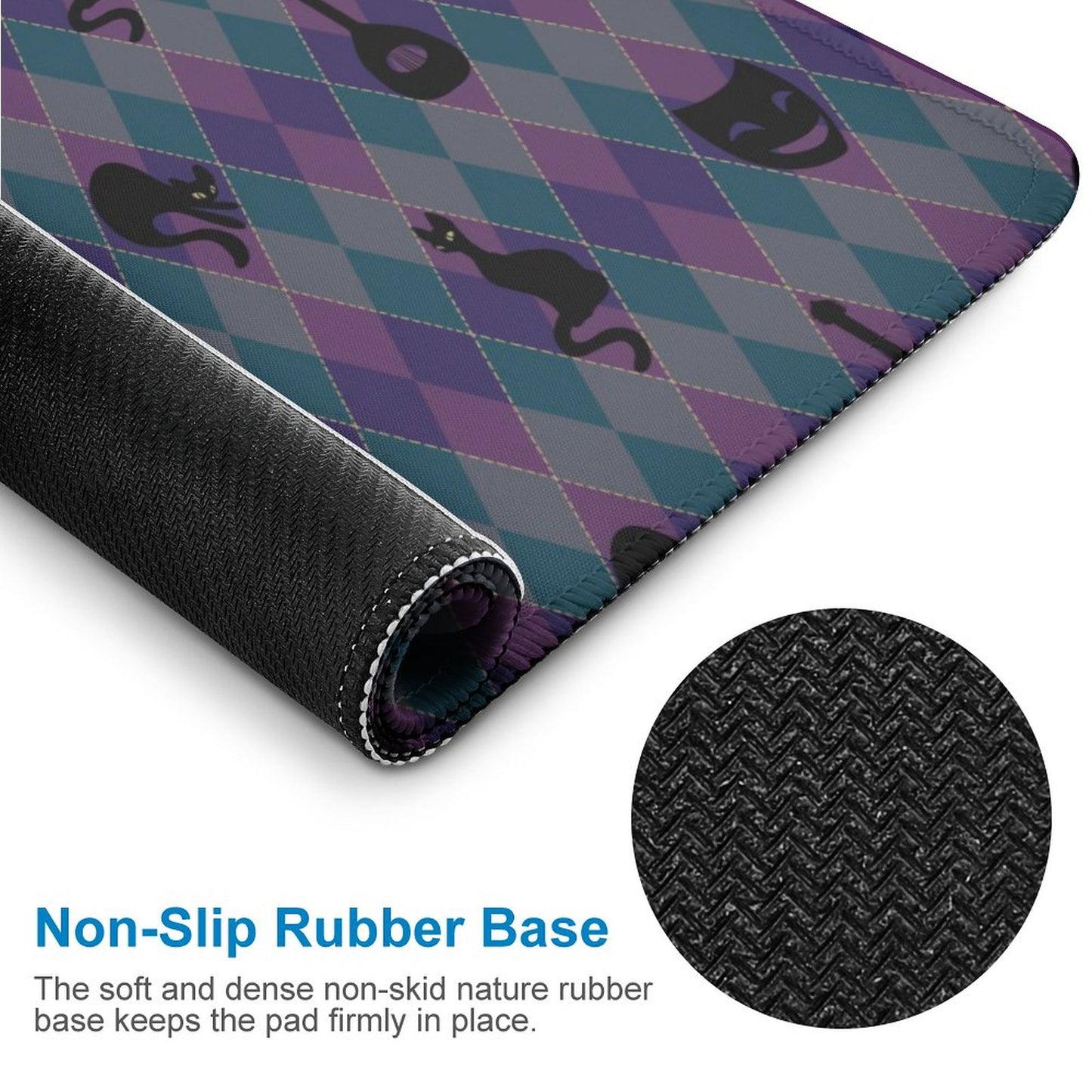 Catty Troubadour Custom Over-locking Mouse Pad