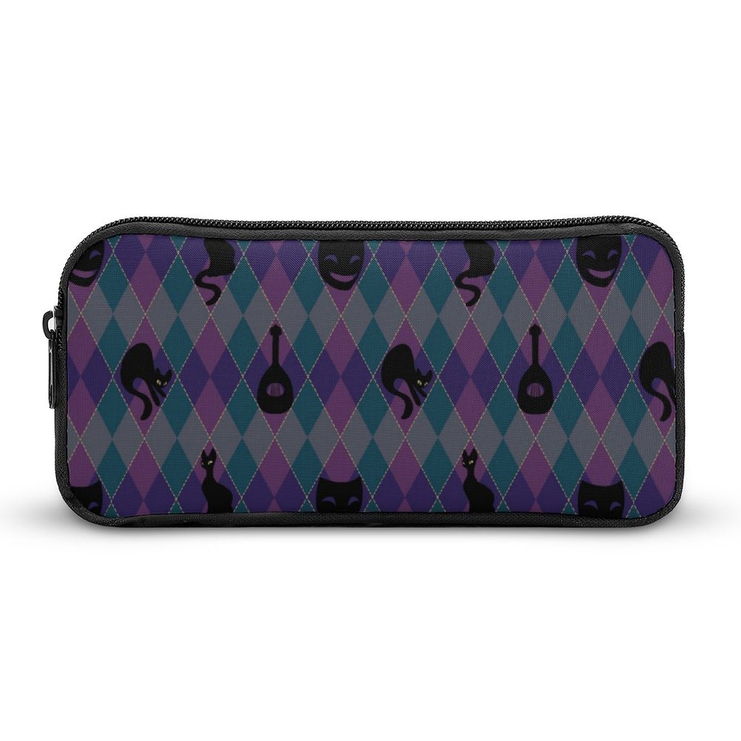 Catty Troubadour Zipper Pencil Case