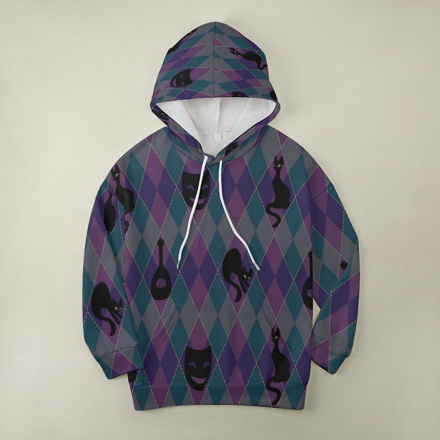 Catty Troubadour 230gsm Drop shoulder Hoodie NH (All-Over Printing)