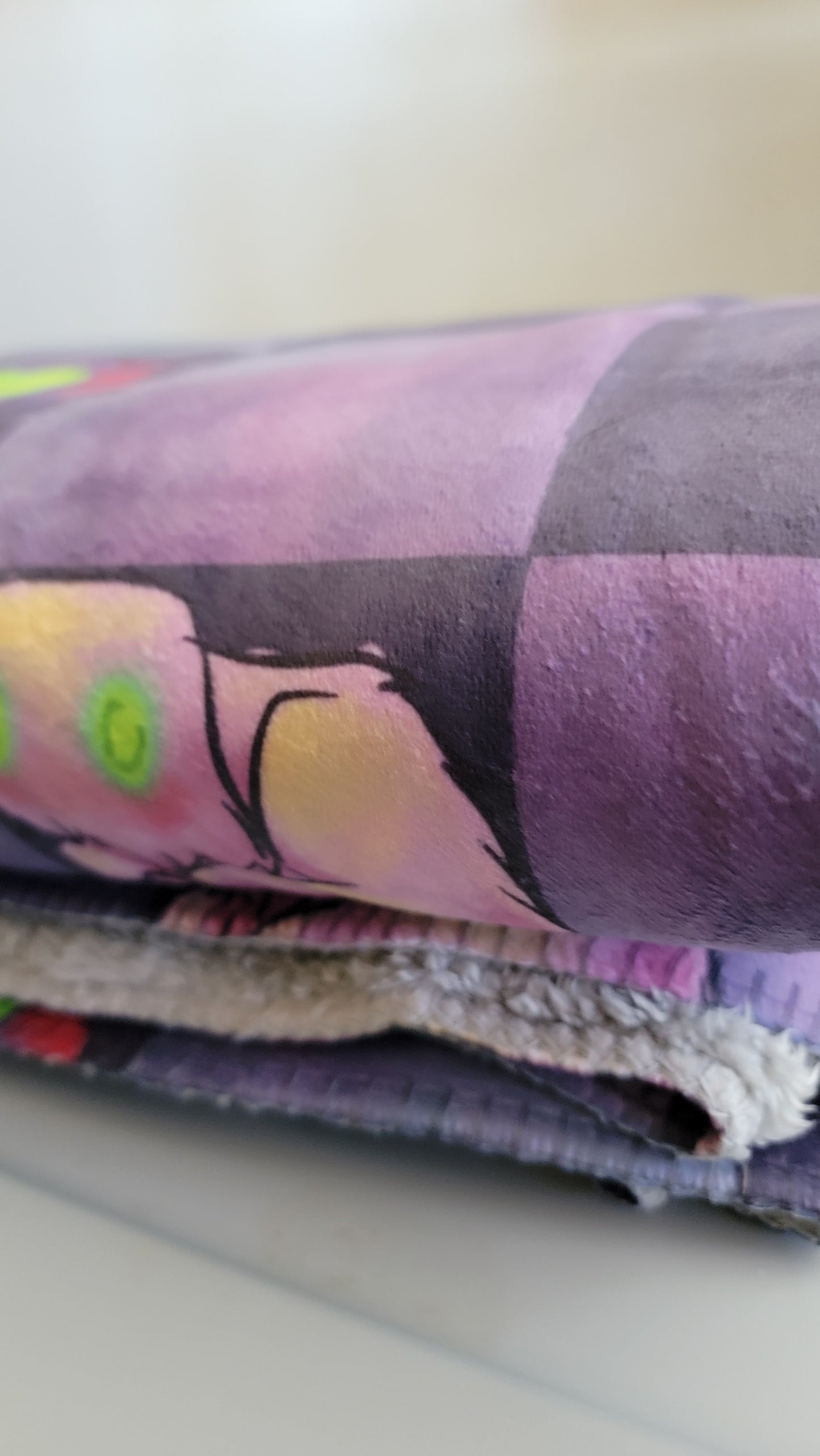 Cryptids Check Sherpa Blanket