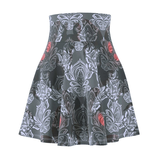 Mothman A-Line Stretchy Skater Skirt
