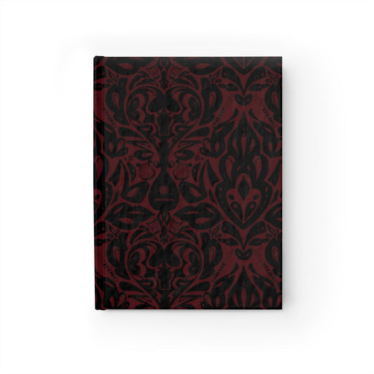 Dark Red Bard Sketch Book