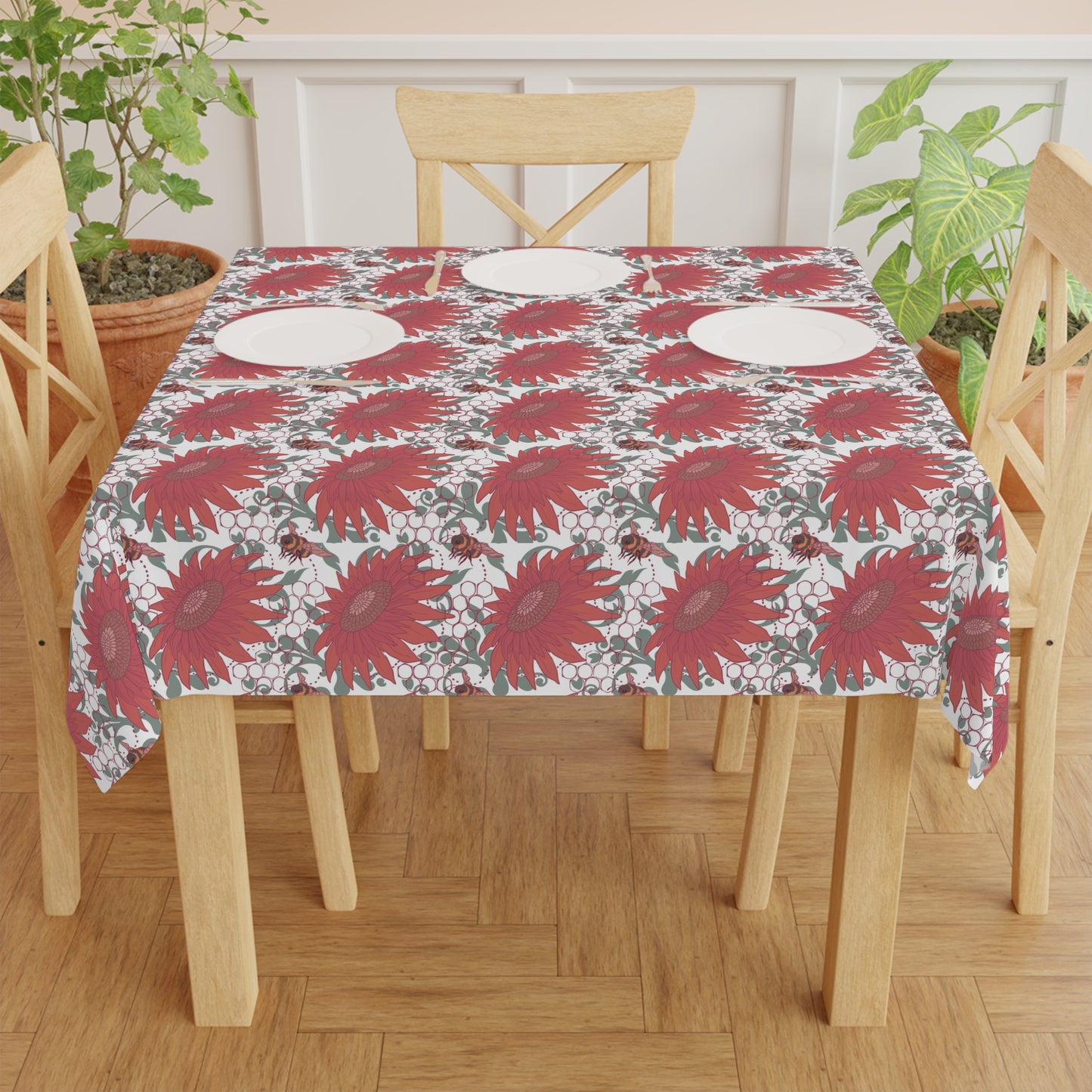 Sunny Bees Tablecloth