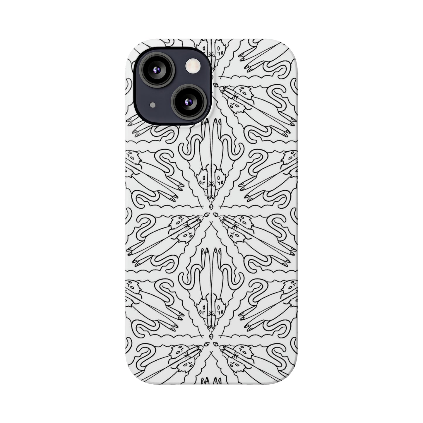 Catch the Cat Slim Phone Cases