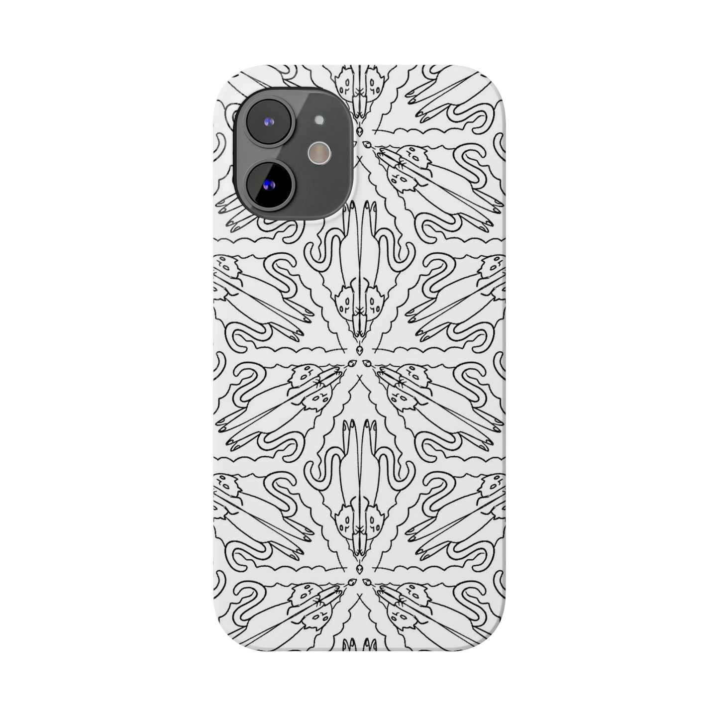 Catch the Cat Slim Phone Cases