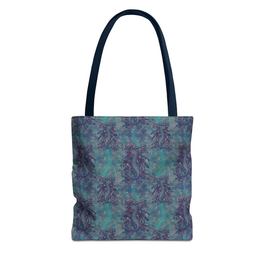 Sapphire Leafy Seadragon Tote Bag