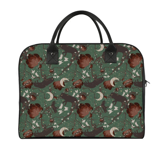 Druid Forest Carry On Sized Travel Bag With Shoulder Strap