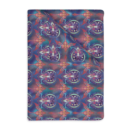 Boss Dragons Velveteen Microfiber Blanket