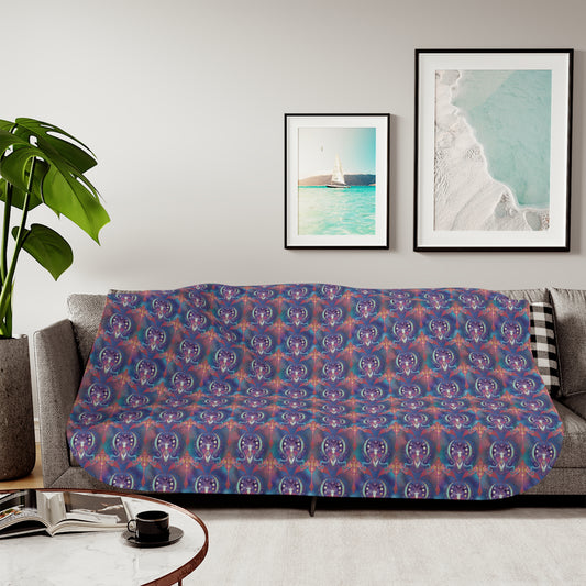 Boss Dragons Sherpa Blanket