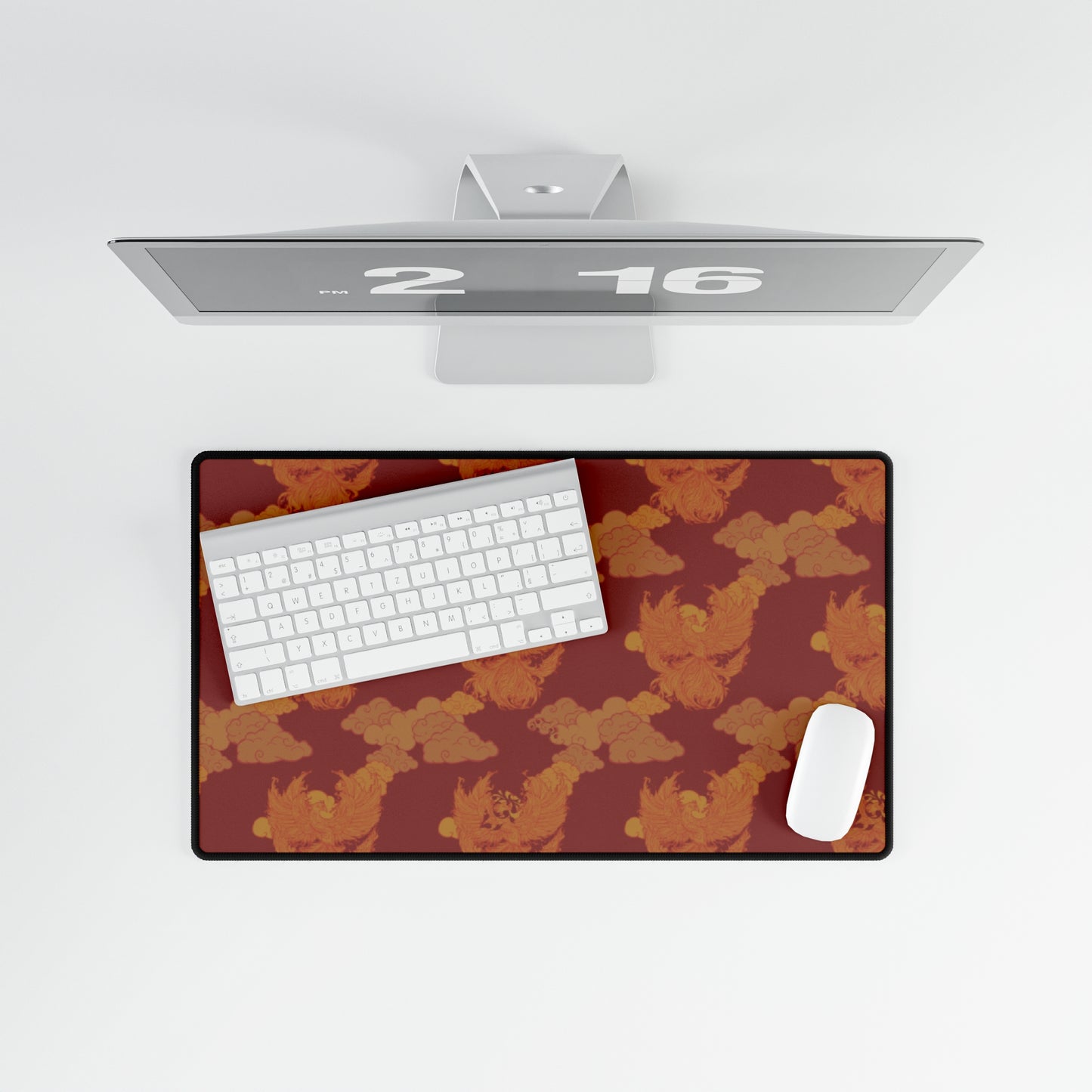 Red Phoenix Desk Mat