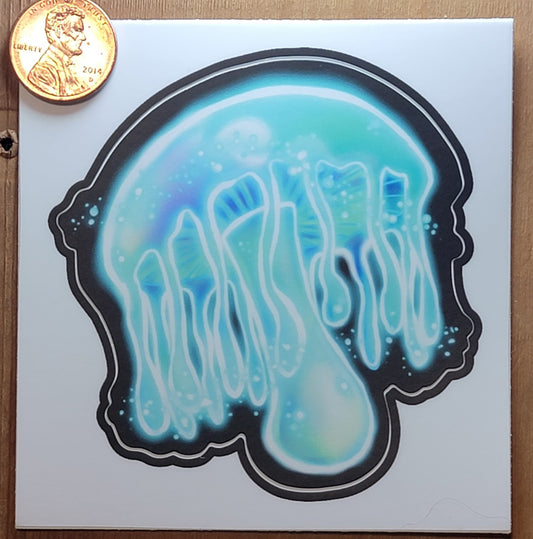 Glowy Mushroom Sticker